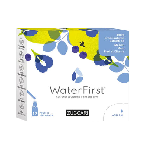 WaterFirst Mirtillo Mela Fiori di Clitoria 12 Stick Zuccari
