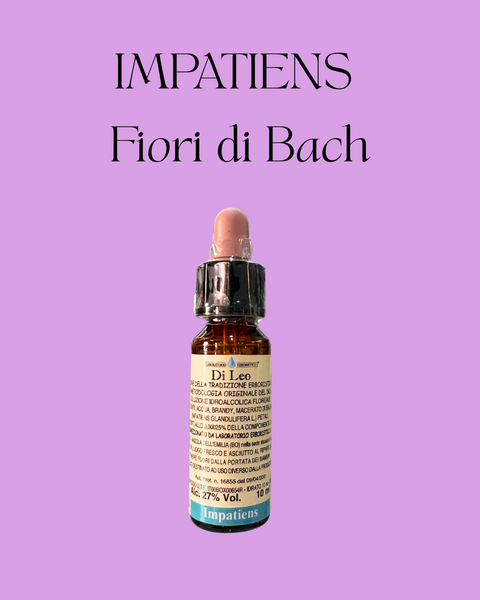 Impatiens, Fiori di Bach
