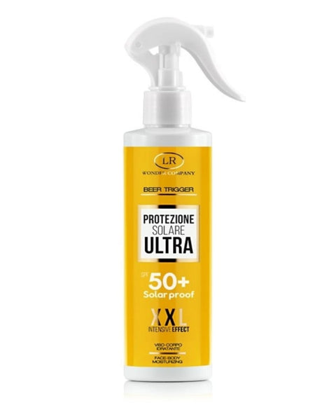 Protezione Solare Ultra 50+ alla Birra XXL Intensive Effect-Beer Trigger 150 ml L.R. Wonder Company