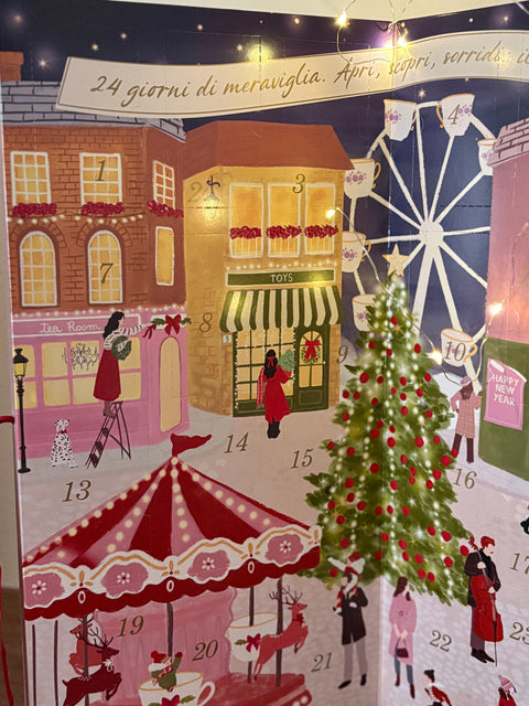 Calendario dell' Avvento 24 bustine Meridiani