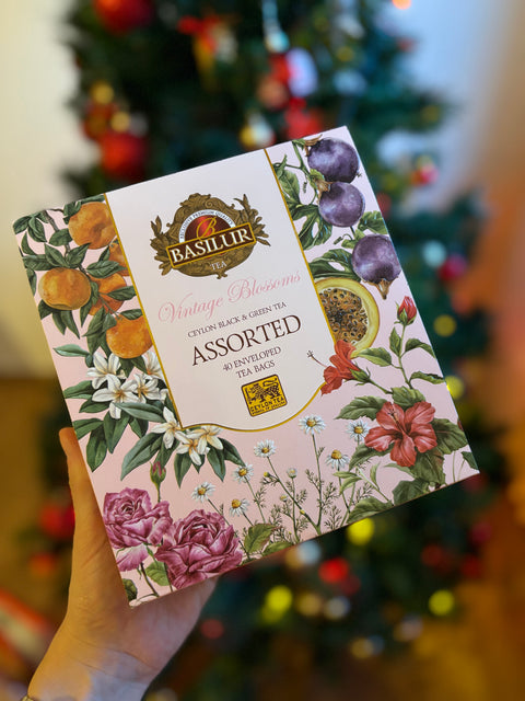 Cofanetto Fiori Vintage Volume I 40 bustine assortite - Basilur