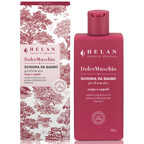Dolce Muschio Schiuma da Bagno Profumata 200 ml Helan