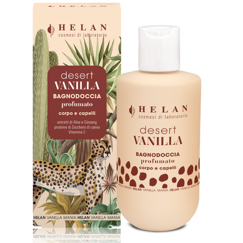 DESERT VANILLA Bagnodoccia Profumato 200 ml - Vanilla Mania - Helan