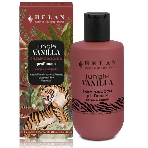JUNGLE VANILLA Shampodoccia Profumato 200 ml - Vanilla Mania - Helan