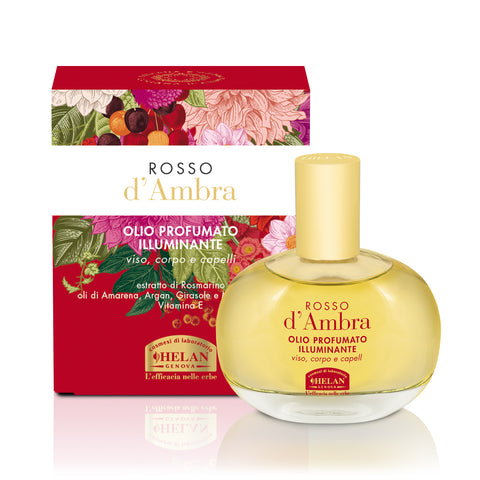 Rosso d'Ambra Olio Profumato Illuminante 50 mL Helan