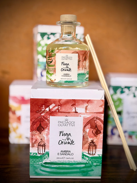 Profumatore per Ambiente Fuga in Oriente 220 ml - Paesaggi Olfattivi PuroBio