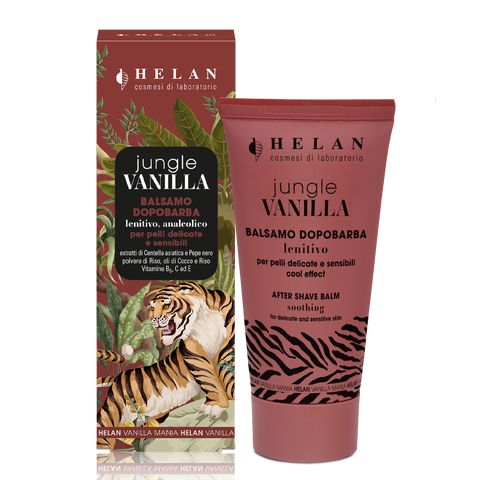 JUNGLE VANILLA Balsamo Dopobarba 75 ml - Vanilla Mania - Helan