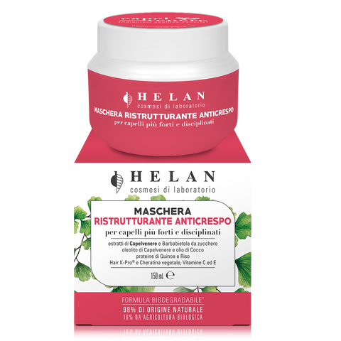 CAPELVENERE Maschera Ristrutturante Anticrespo 150 ml Helan