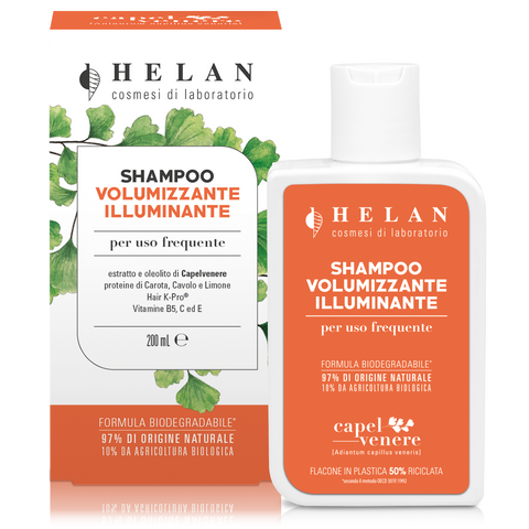 CAPELVENERE Shampoo Volumizzante Illuminante  200 ml Helan