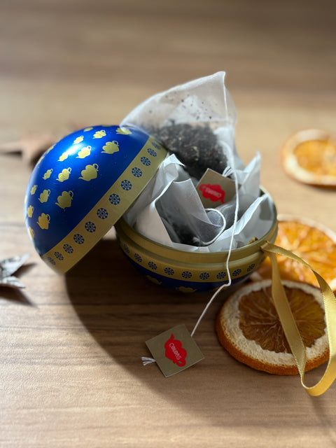 Palline per Tè – Pallina di Natale con Tè Nero - Colors - Maioliche