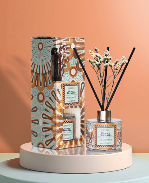 Diffusore Orange Fireworks - INEBRIANTE -  50 ml Colors