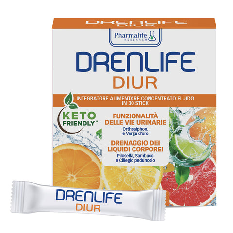 Drenlife DIUR Stick - aroma Agrumi - 30 stick - Pharmalife