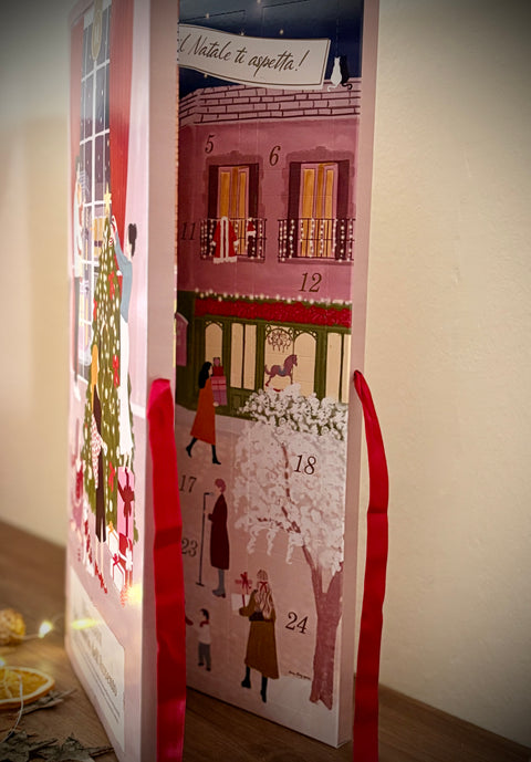 Calendario dell' Avvento 24 bustine Meridiani