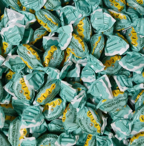 E.P.I.D.® Caramelle Propoli LIMONE e ZENZERO 100 gr Specchiasol