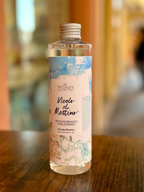 Ricarica Profumatore per Ambiente Vicolo al Mattino 250 ml- Paesaggi Olfattivi PuroBio