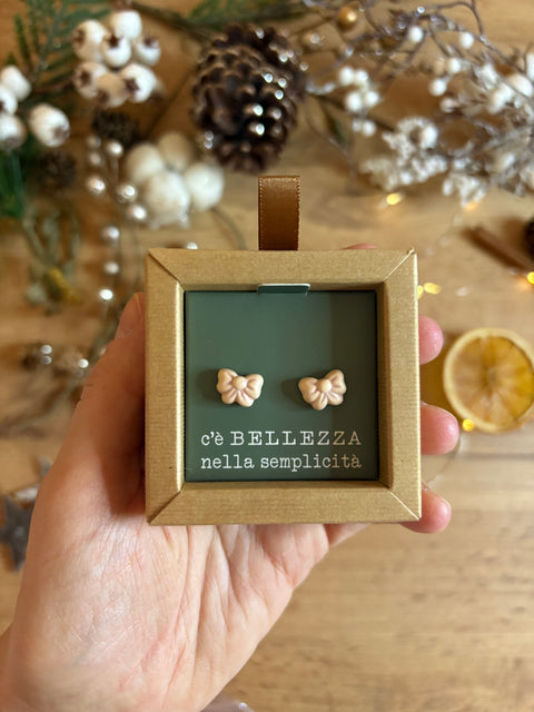 ORECCHINI PIN FIOCCO THUN