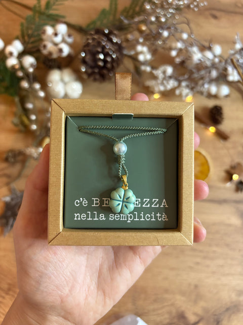 Collana Quadrifoglio Thun