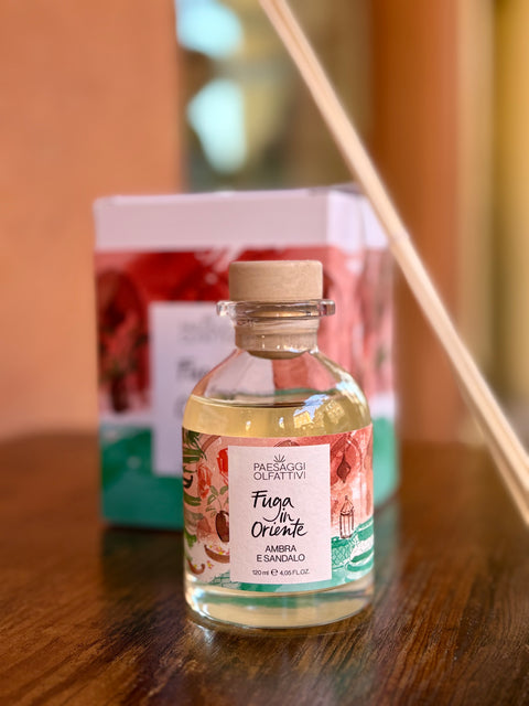 Profumatore per Ambiente Fuga in Oriente 120 ml - Domea Paesaggi Olfattivi PuroBio