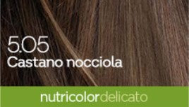 Nutricolor Delicato Tinta 5.05 Castano Nocciola BioKap®