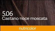 Nutricolor Tinta 5.06 Castano Noce Moscata BioKap®