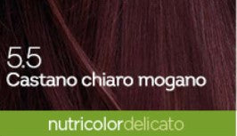 Nutricolor Delicato Tinta 5.5 Castano Chiaro Mogano BioKap®