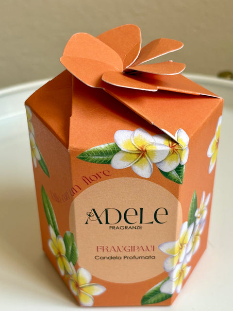 Dillo con un fiore - Candela Frangipani 170 gr - Adele Fragranze