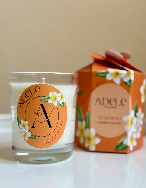 Dillo con un fiore - Candela Frangipani 170 gr - Adele Fragranze
