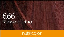 Nutricolor Tinta 6.66 Rosso Rubino BioKap®