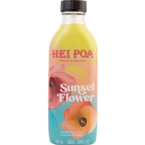 Olio Monoi Sunset Flower viso- corpo - capelli 100 ml Hei Poa