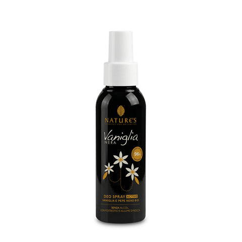Vaniglia Nera Deo Spray Active 100 ml Nature's Bios Line
