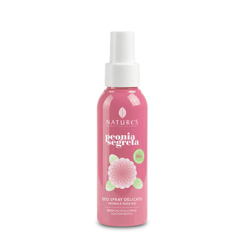Peonia Segreta Deo Spray Delicato 100 ml Nature's Bios Line