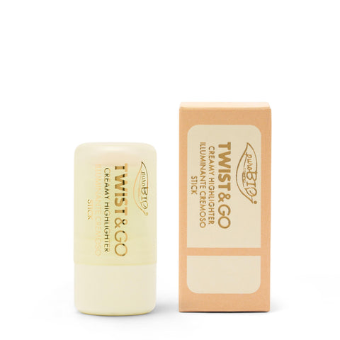 TWIST & GO ILLUMINANTE CREMOSO STICK nr. 01 - PROSECCO 5 gr PuroBio