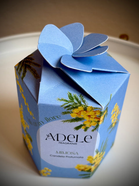 Dillo con un fiore - Candela Mimosa 170 gr - Adele Fragranze