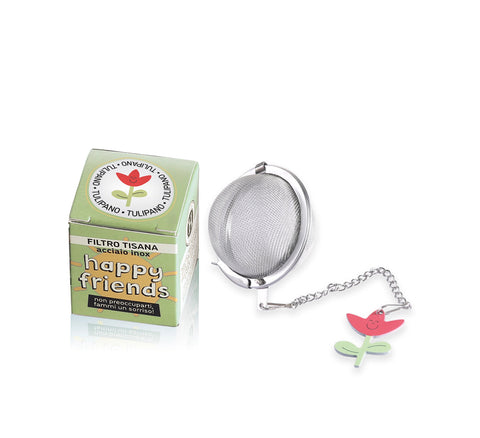 Infusore per Tè e Tisane sfuse in acciaio Inox Fiore