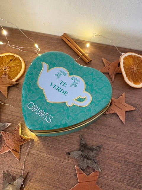Cuori per Tè – Cuore con Tè Verde - Colors - Maioliche