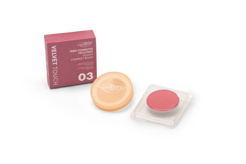 Velvet Touch Blush Compatto 03 Fragola Purobio