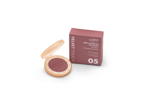 Velvet Touch Blush Compatto 05 Prugna Rosato Purobio