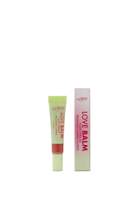 Love Balm Balsamo Labbra Fluido n.01 Malva Biscotto 10g PuroBIO