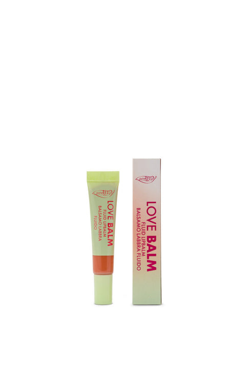 Love Balm Balsamo Labbra Fluido 02 Albicocca 10g PuroBIO