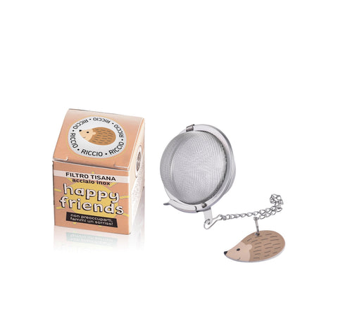 Infusore per Tè e Tisane sfuse in acciaio Inox Riccio
