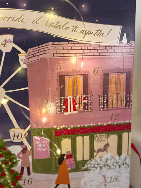 Calendario dell' Avvento 24 bustine Meridiani
