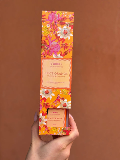 Diffusore SPICE ORANGE - Arancia e Cannella - 100 ml Colors