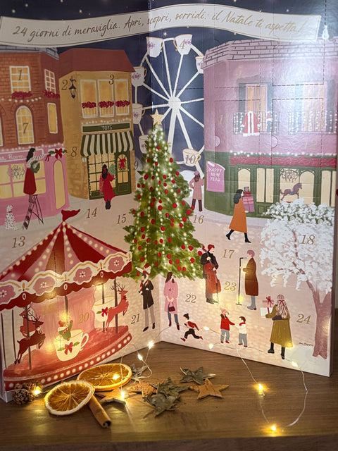 Calendario dell' Avvento 24 bustine Meridiani