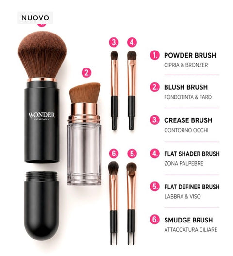 PENNELLO MULTI-BRUSH 6 in 1 - Wonder Company