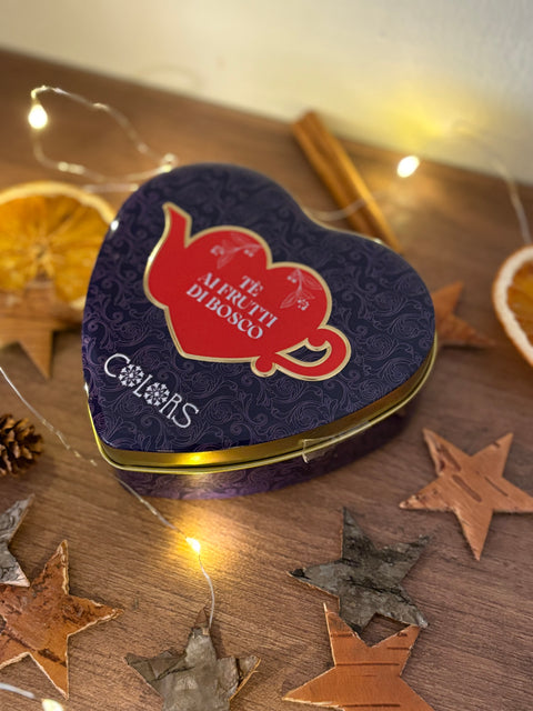 Cuori per Tè – Cuore con Tè ai Frutti di Bosco - Colors - Maioliche