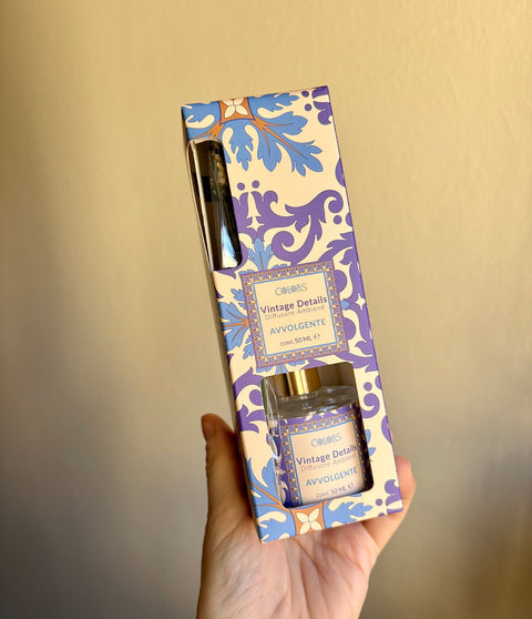 Diffusore Vintage Details - AVVOLGENTE - 50 ml Colors