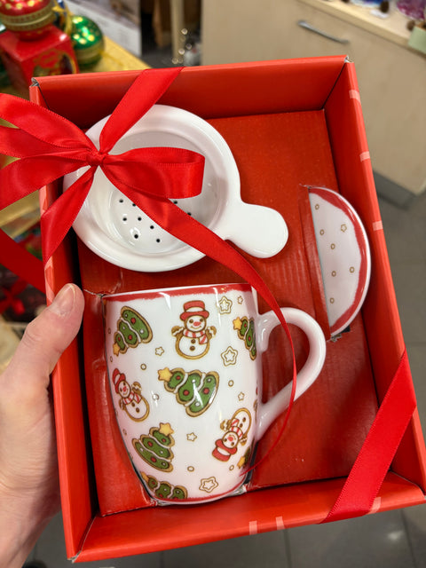 TISANIERA NATALE ALL OVER 300 ml THUN