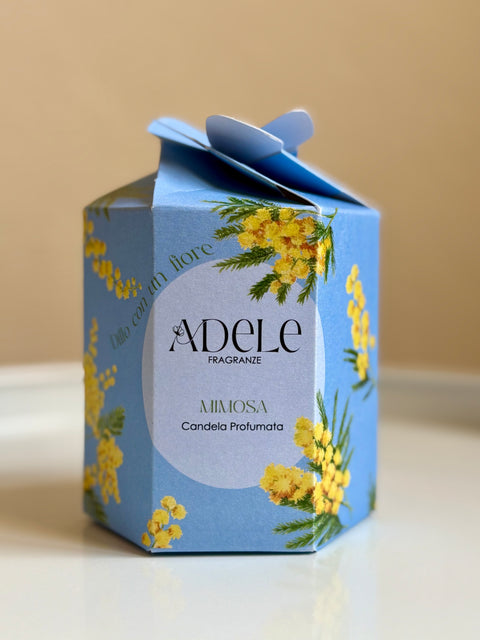Dillo con un fiore - Candela Mimosa 170 gr - Adele Fragranze