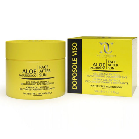 Crema gel viso anti age dopo sole SUN72 50 ml