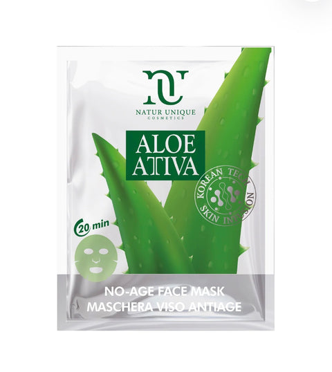 MASCHERA VISO ALOE ATTIVA No-Age Face Mask Natur Unique